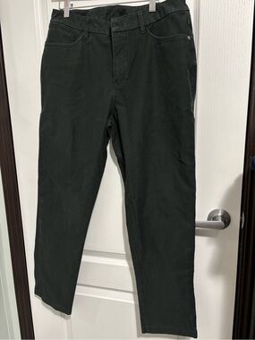 lululemon athletica Men's Dark Forest Green ABC Chinos Pants